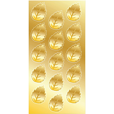 Geographics Gold Foil Leaf Embossed Seals (GEO48856)
