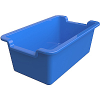deflecto Antimicrobial Rectangular Storage Bin (DEF39510BLU)