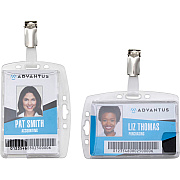 Advantus Plastic ID Card Holders (AVT76130)