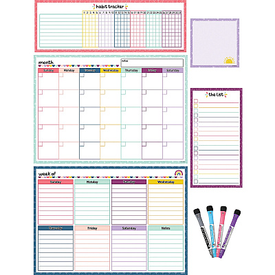 Teacher Created Resources Dry-Erase Task Calendar Set (TCR77403)
