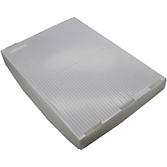 Flipside Translucent Plastic Storage Postal Tote Lid - 4 Pack (FLP40202)