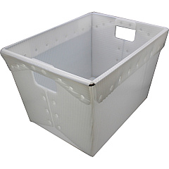 Flipside Translucent Plastic Storage Postal Tote (FLP40101)