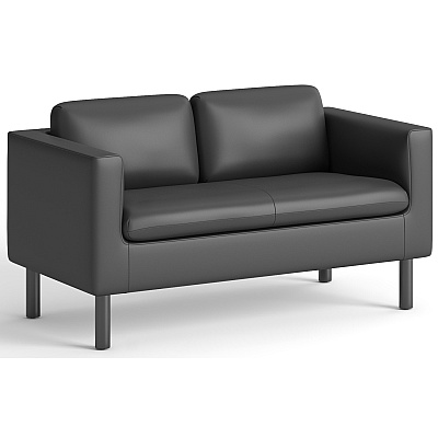 HON Parkwyn Loveseat (HONVP3LLOVEBLK)