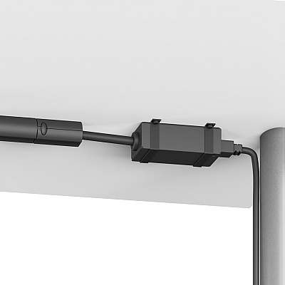 HON Training Table Electrical Power Base In-feed (HONMTVHQB)