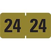 Smead ETYJ Color-Coded Year Labels - Rolls (SMD68324)