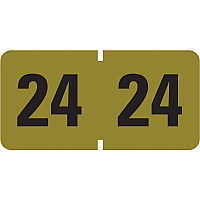 Smead ETYJ Color-Coded Year Labels - Rolls (SMD68324)