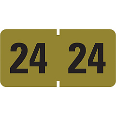 Smead ETYJ Color-Coded Year Labels - Rolls (SMD68324)