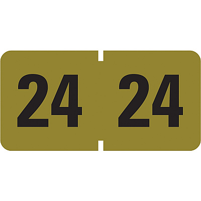 Smead ETYJ Color-Coded Year Labels - Rolls (SMD68324)