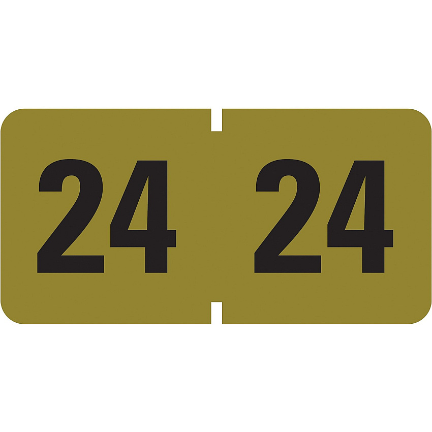 Smead ETYJ Color-Coded Year Labels - Rolls (SMD68324)