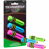 Ticonderoga Pencil-Shaped Erasers (DIXX38963)