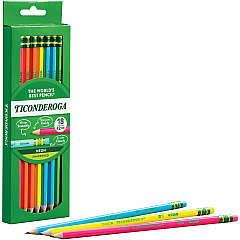 Ticonderoga Neon Pre-Sharpened No. 2 Pencils (DIXX13018)