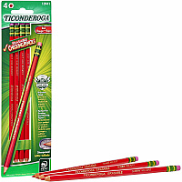 Ticonderoga Erasable Pre-Sharpened Checking Pencils (DIXX13941)