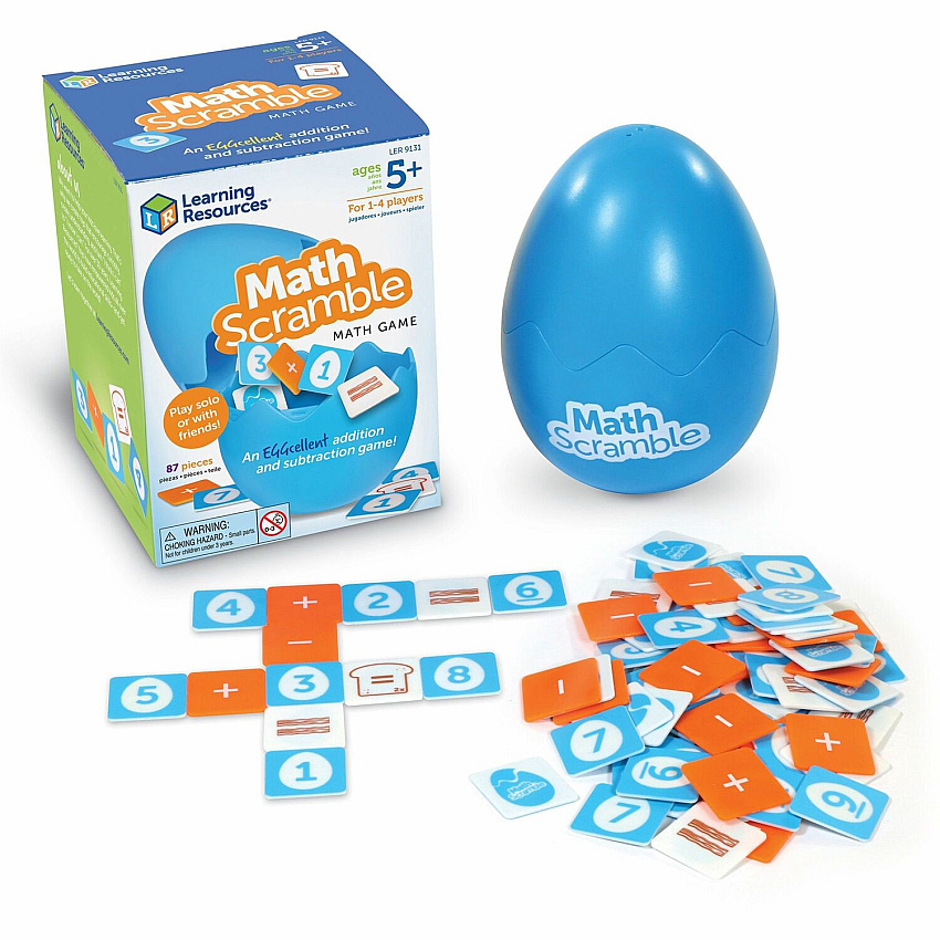 Learning Resources Math Scramble Game (LRNLER9131)