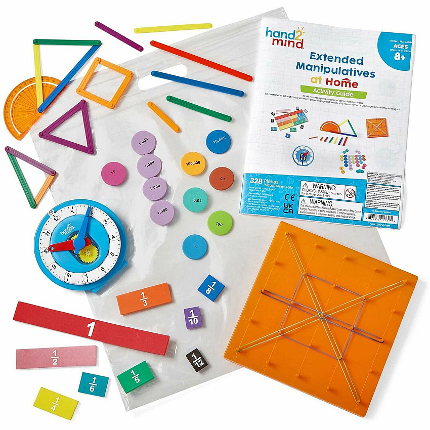Learning Resources Extended Manipulative Home Kit (LRNH2M94464)