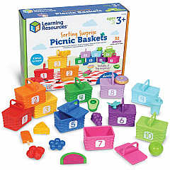 Learning Resources Sorting Surprise Picnic Baskets (LRNLER6810)
