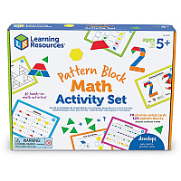 Learning Resources Pattern Block Math Activity Set (LRNLER6135)
