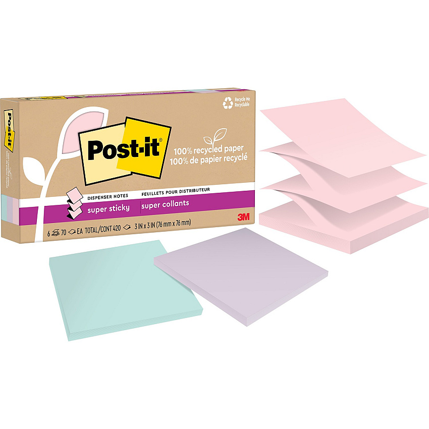 Post-it Super Sticky Adhesive Note (MMMR330R6SSNRP)