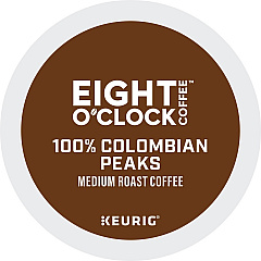 Eight O'Clock K-Cup Colombian Peaks Coffee (GMT0632)