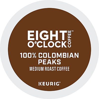 Eight O'Clock K-Cup Colombian Peaks Coffee (GMT0632)
