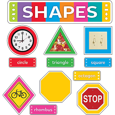 TREND Shapes All Around Us Learning Set (TEPT19004)