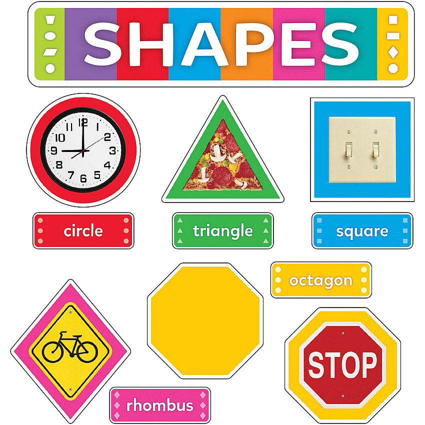 TREND Shapes All Around Us Learning Set (TEPT19004)