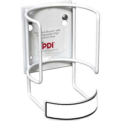 PDI Sani-Bracket Mounting Bracket - White (PDIP58500)