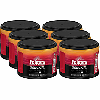 Folgers Ground Black Silk Coffee (FOL30439CT)