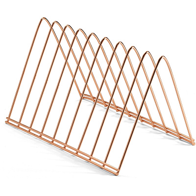 Officemate Triangle Wire Sorter, Rose Gold (OIC93151)