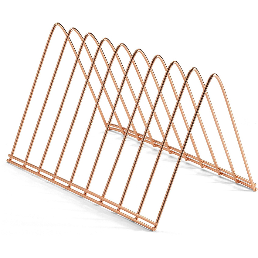 Officemate Triangle Wire Sorter, Rose Gold (OIC93151)