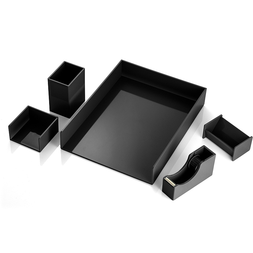 Officemate Desk Organizer Set, 5PC (OIC21546)