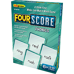 Teacher Created Resources Four Score Phonics Card Game (TCREP66116)