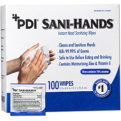 PDI Sani-Hands Instant Hand Sanitizing Wipes (PDID43600)