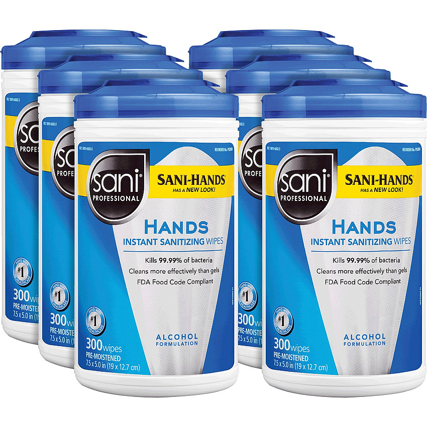 PDI Hands Instant Sanitizing Wipes (PDIP92084CT)