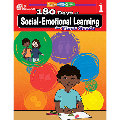 Shell Education 180 Days of Social-Emotional Learning for Kindergarten Printed Book by Kris Hinrichsen, Kayse Hinrichsen (126957)