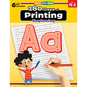 Shell Education 180 Days of Printing: Beginning Printed Book (130193)