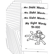 Teacher Created Resources My Own Books Sight Words Pack Printed Book (TCREP62143)