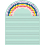 Teacher Created Resources Oh Happy Day Rainbow 7 Pocket Chart (TCR20100)