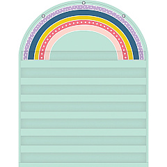 Teacher Created Resources Oh Happy Day Rainbow 7 Pocket Chart (TCR20100)