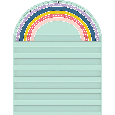 Teacher Created Resources Oh Happy Day Rainbow 7 Pocket Chart (TCR20100)