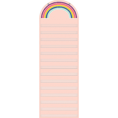 Teacher Created Resources Oh Happy Day Rainbow 14 Pocket Chart (TCR20106)