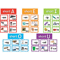 Teacher Created Resources Short Vowels Pocket Chart Cards (TCR20850)