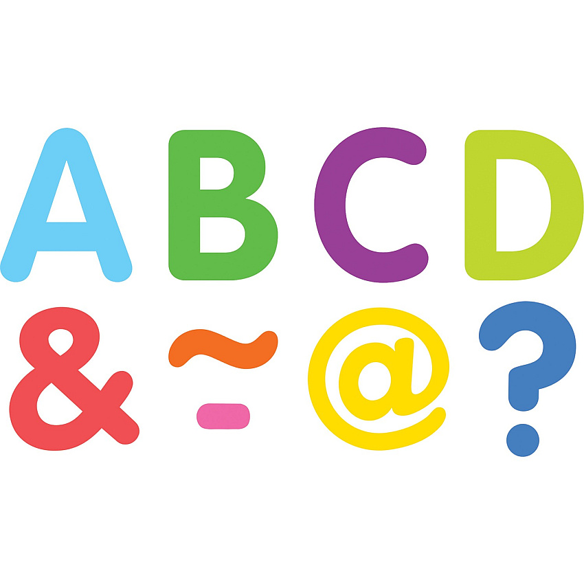 Teacher Created Resources Colorful Magnetic Letters (TCR77570)