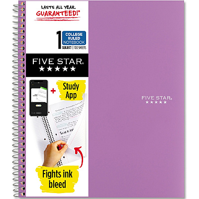 Five Star Wirebound Notebook (MEA820002CF1)