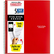 Five Star Wirebound Notebook (MEA820004CK1)