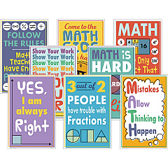 Teacher Created Resources Math Fun Posters (TCRP176)