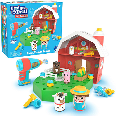 Learning Resources - Design & Drill Bolt Buddies Farm (LRN4134)