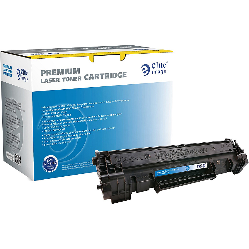 Elite Image Remanufactured Standard Yield Laser Toner Cartridge - Alternative for HP 48A - Black - 1 Each (ELI76298)