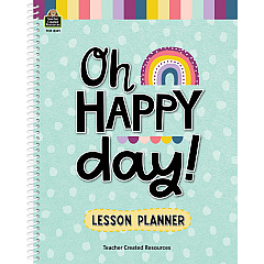 Teacher Created Resources Oh Happy Day Lesson Planner (TCR8321)