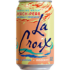 LaCroix Peach-Pear Flavored Sparkling Water (LCX40102)