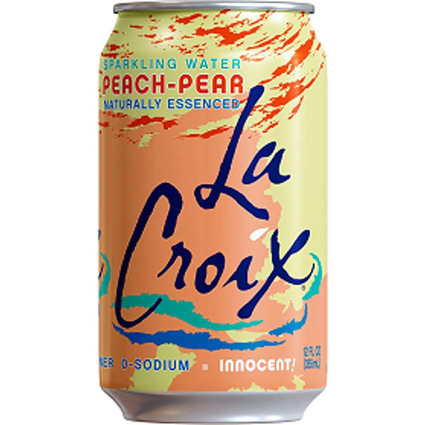 LaCroix Peach-Pear Flavored Sparkling Water (LCX40102)